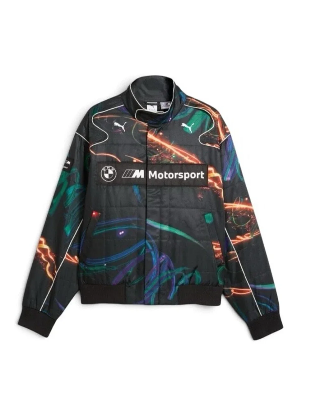 PUMA BMW M Motorsport Cao Fei $250 Racer Jacket 633178 01 Men's Size M MEDIUM